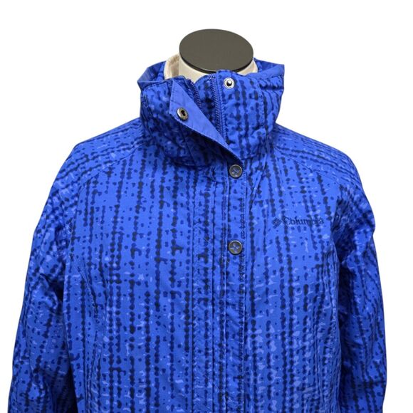 Columbia Womens Bugaboo Core Interchange Tri Climate Jacket Coat Size Large Blue - Picture 9 of 16